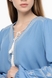 Сорочка з вишивкою жіноча Park karon 33018 36 Блакитний (2000989828747A) Фото 3 з 12