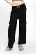 Спортивные брюки палаццо женские Firesh 5950 M Черный (2000989525462D) Фото 1 из 12