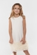 Сукня бальна з візерунком для дівчинки Wecan 24087 152 см Молочний (2000990145604A) Фото 2 з 14
