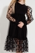 Платье для девочки Dinomin Горох 164 см Черный (200099034747435D) Фото 3 из 15