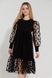 Платье для девочки Dinomin Горох 164 см Черный (200099034747435D) Фото 2 из 15