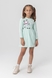 Сукня з принтом для дівчинки Baby Show 5755 116 см М'ятний (2000989919995D) Фото 3 з 11