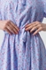 Платье с узором женское 2410 XL Голубой (2000990474230D) Фото 5 из 12