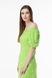 Платье с узором женское Poncik 23058 XL Салатовый (2000989722960S) Фото 4 из 11