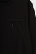 Свитшот однотонный мужской Stendo 231551 M Черный (2000989986379D) Фото 10 из 12