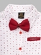 Костюм для мальчика (рубашка+штаны+подтяжки) Mini Papi 3189 104 см Бордовый (2000990489388D) Фото 3 из 12