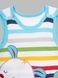 Песочник + футболка для малышей Mini Papi 1172 68 см Голубой (2000990599315A) Фото 7 из 13