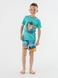 Пижама для мальчика Mini Moon 9946 110-116 см Бирюзовый (2000990499202A) Фото 3 из 16