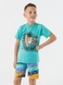 Пижама для мальчика Mini Moon 9946 146-152 см Бирюзовый (2000990499233A) Фото 1 из 16