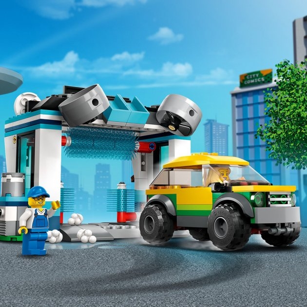 Конструктор LEGO City 60362 Автомийка (5702017415017)