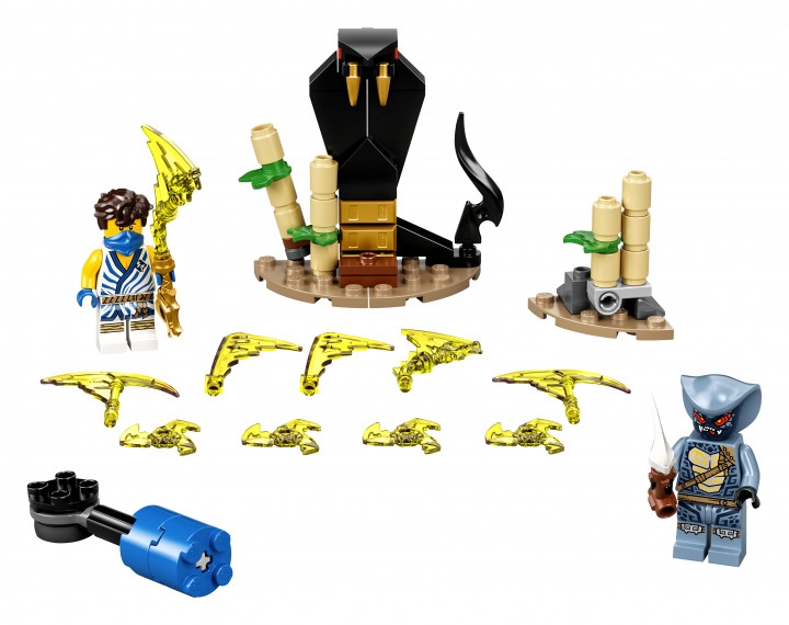 Фото Конструктор LEGO Грандіозна битва: Джей проти Змієподібного 71732 (5702016912067)