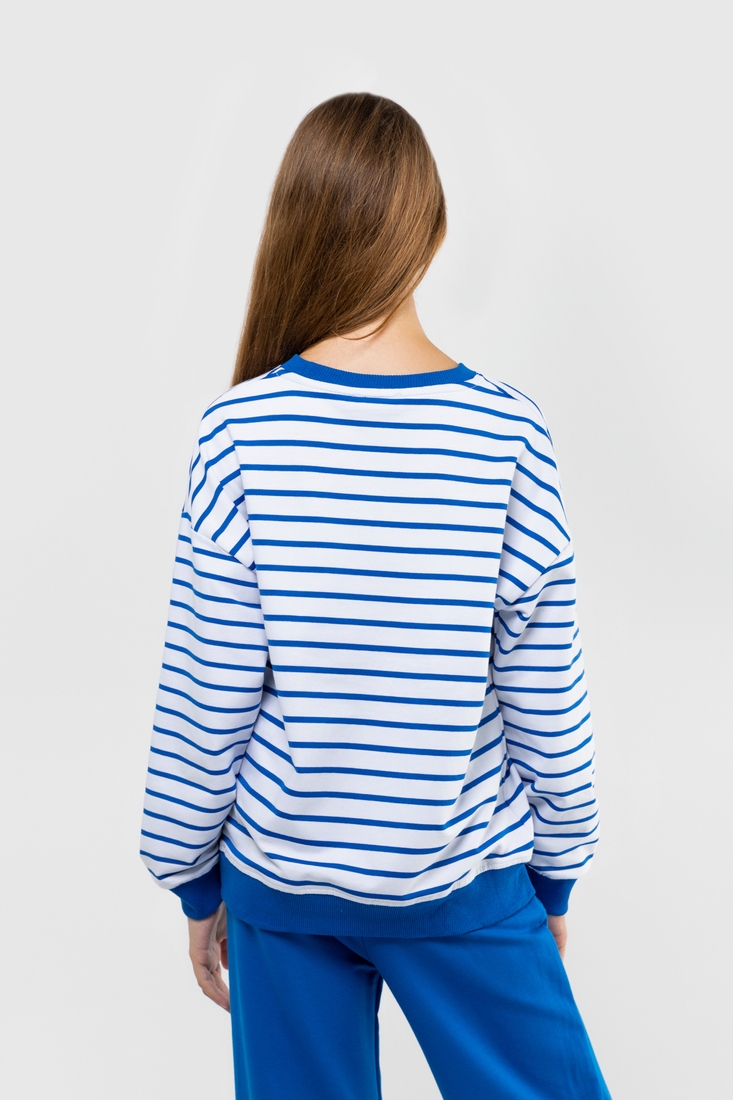 Фото Костюм (реглан+штани) для дівчинки Viollen 2183 152 см Синій (2000989927402D)