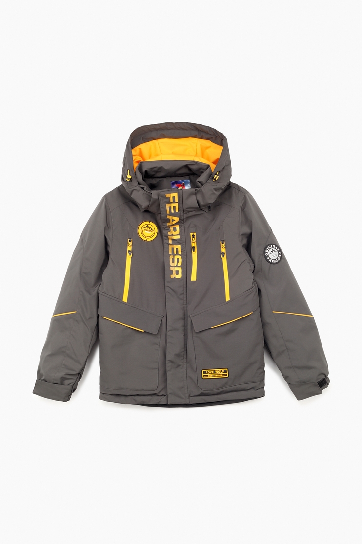 Фото Куртка для хлопчика Snowgenius K01 164 см Графітовий (2000989392156D)