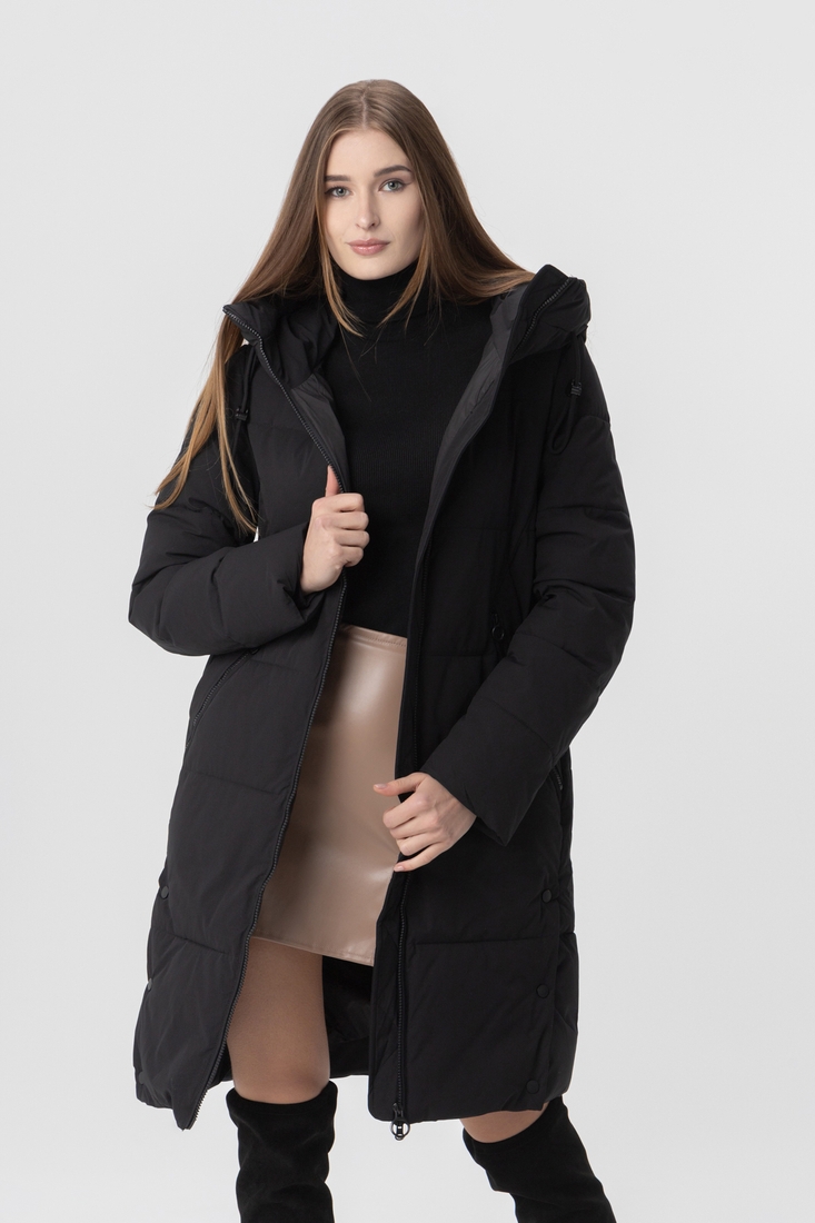 Фото Куртка зимняя женская Towmy 2157 S Черный (2000989856184W)