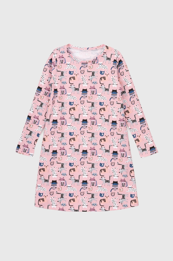 Фото Нічна сорочка для дівчинки Fleri 6017 152-158 см Рожевий (2000990257635A)