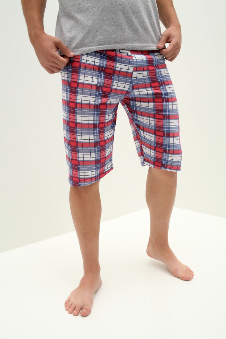 Фото Пижама мужская брюки+шорты,L 5135 Разноцветный (2000988978627S)