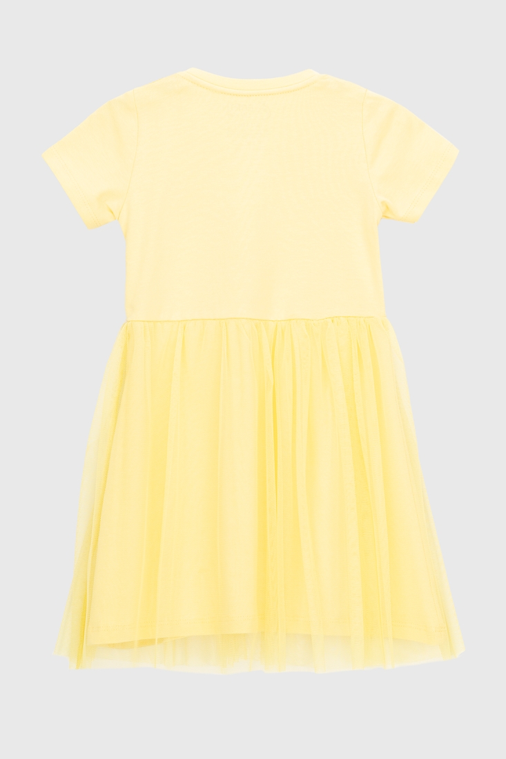 Фото Платье для девочки Ecrin 5278 104 см Желтый (2000990434487S)