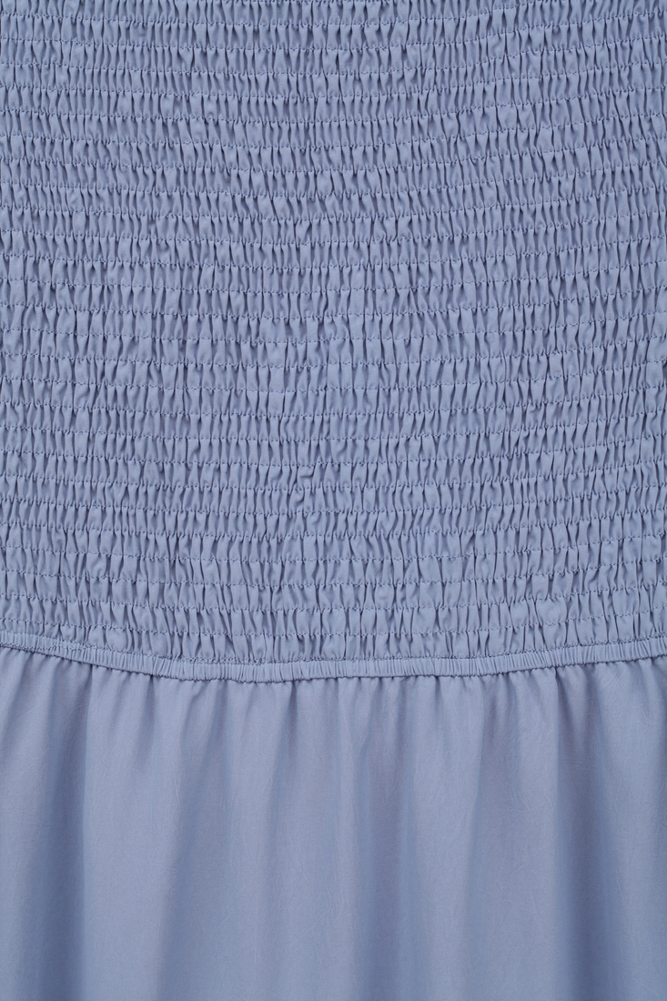 Фото Платье женское однотонное W23-10 XL Голубой (2000989402596D)