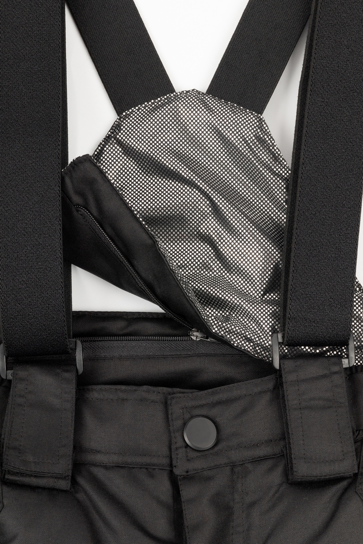 Фото Штаны на шлейках для мальчика EN101 164 см Черный (2000989593836W)