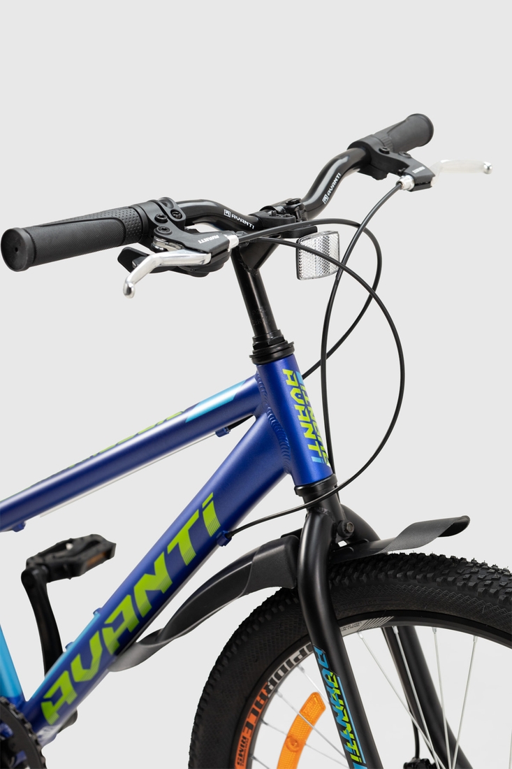 Фото Велосипед SPELLI RIDER (rigid disk) 24" Синьо-зелений (2000990592583)