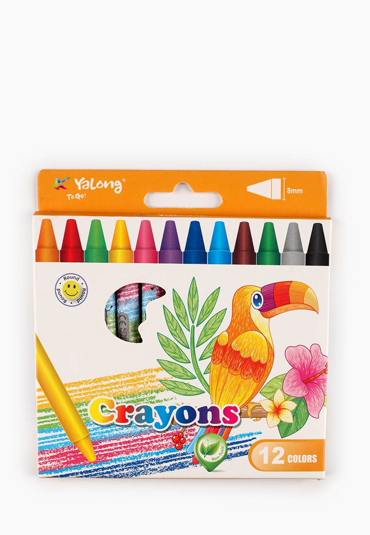 Фото Кольорові олівці на 12 кольорів YL95087-12 (6938247155952)