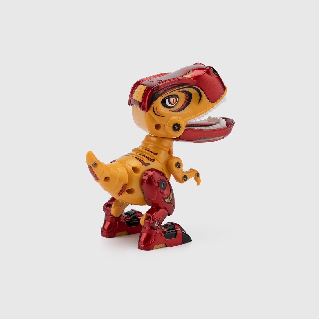 Фото Робот динозавр батар. MY66-Q1203 Жовто-червоний звук, в кор. 18 х 14 х 7см (2000989900139)