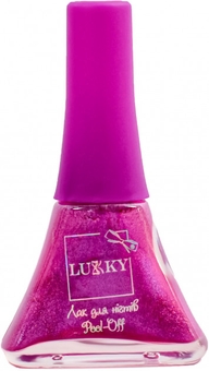 Лак для нігтів Lukky колір Темно-малиновий, блістер 5,5 мл T11180 (2000903883302)