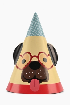 Набір ковпаків на голову "Maxi" "Happy Dogs" 6шт.,+ гумка MX200216 Різнокольоровий (4829144122166)