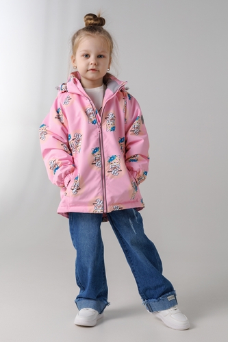Фото Куртка для девочки Snowgenius D639-02 104 см Розовый (2000990234803D)