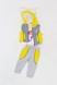 Костюм для дівчинки (жилет,реглан,штани) ALISA 941 68 Жовтий (2000903669968D) Фото 1 з 3