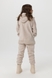 Костюм для дівчинки (реглан+штани) MAGO T358 152 см Бежевий (2000989918806W) Фото 2 з 22