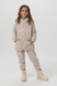 Костюм для дівчинки (реглан+штани) MAGO T358 152 см Бежевий (2000989918806W) Фото 1 з 22