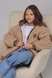 Куртка для дівчинки демісезонна XZKAMI 8522456 164 см Кавовий (2000989344612D) Фото 11 з 18