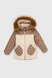 Куртка зимняя для девочки Feiying J-07 98 см Бежевый (2000989629221W) Фото 22 из 29
