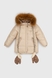 Куртка зимняя для девочки Feiying J-07 98 см Бежевый (2000989629221W) Фото 15 из 29