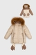 Куртка зимова для дівчинки Feiying J-07 98 см Бежевий (2000989629221W) Фото 27 з 29