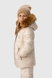 Куртка зимова для дівчинки Feiying J-07 98 см Бежевий (2000989629221W) Фото 6 з 29