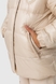 Куртка зимова для дівчинки Feiying J-07 98 см Бежевий (2000989629221W) Фото 12 з 29