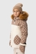 Куртка зимняя для девочки Feiying J-07 98 см Бежевый (2000989629221W) Фото 9 из 29