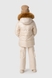 Куртка зимова для дівчинки Feiying J-07 98 см Бежевий (2000989629221W) Фото 3 з 29