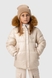 Куртка зимова для дівчинки Feiying J-07 98 см Бежевий (2000989629221W) Фото 4 з 29