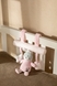 Підвіска з брязкальцем та дзвоником Кролик 22 см BABY TRADE 11/5007/1 Рожевий (2000989738930) Фото 2 з 6