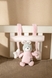 Підвіска з брязкальцем та дзвоником Кролик 22 см BABY TRADE 11/5007/1 Рожевий (2000989738930) Фото 1 з 6