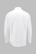 Рубашка мужская классическая однотонная 36002 S Белый (2000990632869А) Фото 4 из 5