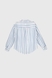 Сорочка з візерунком для дівчинки LocoLoco 9129 158 см Біло-блакитний (2000990486660D) Фото 14 з 15