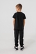 Штани карго для хлопчика Tommiks 3032-2 140 см Чорний (2000990464620D) Фото 5 з 11