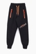 Спортивные штаны для мальчика с принтом Pitiki 1001-1 128 см Темно-синий (2000989523901D) Фото 6 из 11