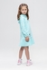 Сукня-худі для дівчинки Toontoy 23050 92 см М'ятний (2000989670735D) Фото 5 з 10