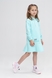 Сукня-худі для дівчинки Toontoy 23050 110 см М'ятний (2000989670773D) Фото 4 з 10