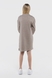 Сукня однотонна для дівчинки MyChance 2360 158 см Бежевий (2000990239655D) Фото 3 з 14